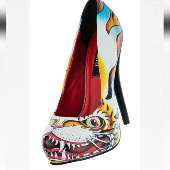 NIB Iron Fist Ruthless Platform Heel - Picture 3 of 6